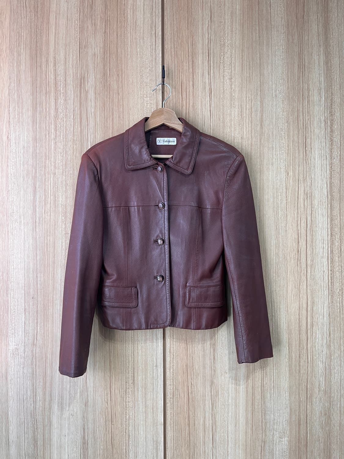 발렌티노 레더 자켓 상품이미지1