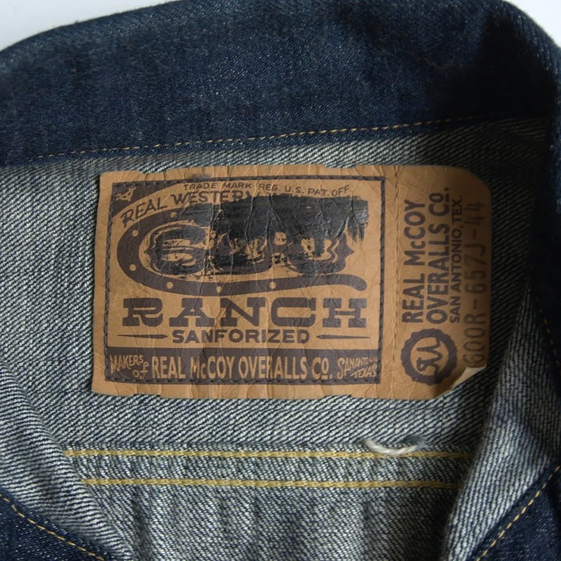 더 리얼 맥코이 600R 데님 자켓 상품이미지4