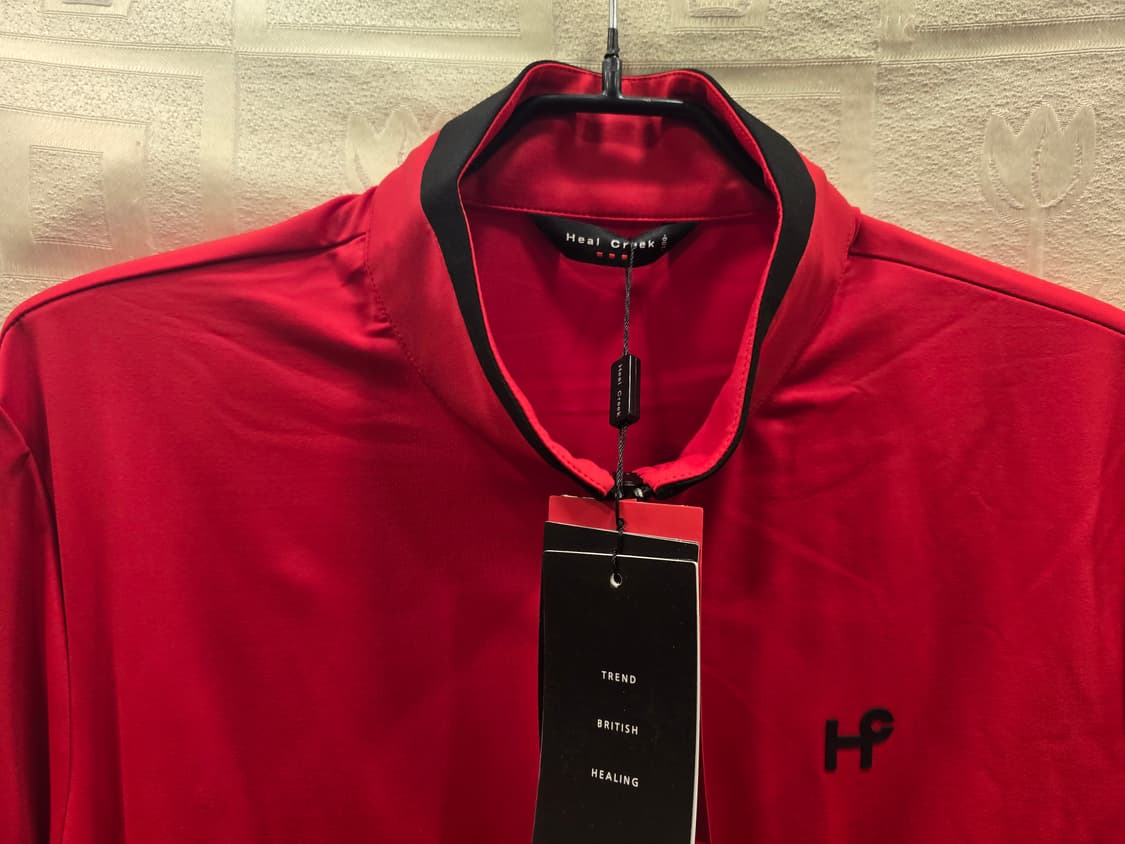 새상품) 힐크릭 골프  남성 집업 자켓 (100) 상품이미지2