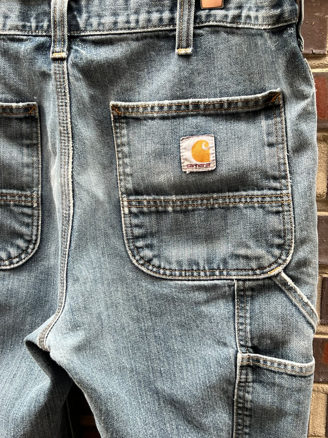 [34x30] 칼하트 싱글니 카펜터 워크 팬츠 상품이미지10