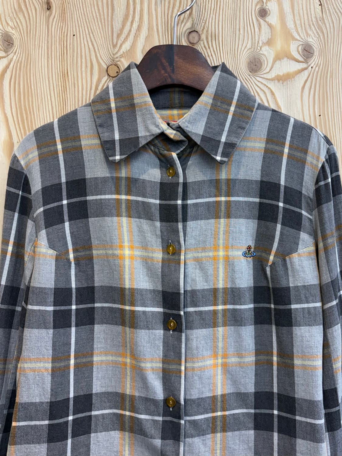 비비안웨스트우드 체크셔츠 상품이미지3