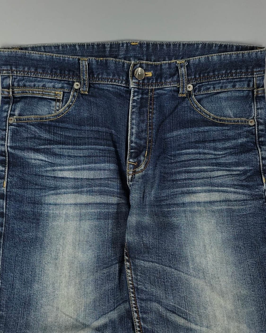 MLB 엠엘비 워싱 스트레이트 중청 데님 34 상품이미지5