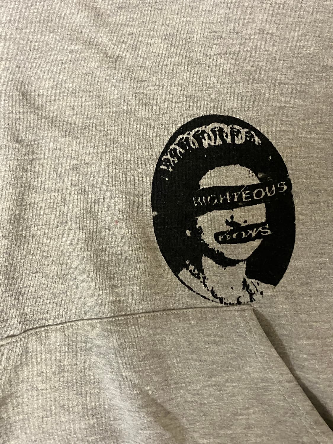 90s Russell gray hoodie 상품이미지2