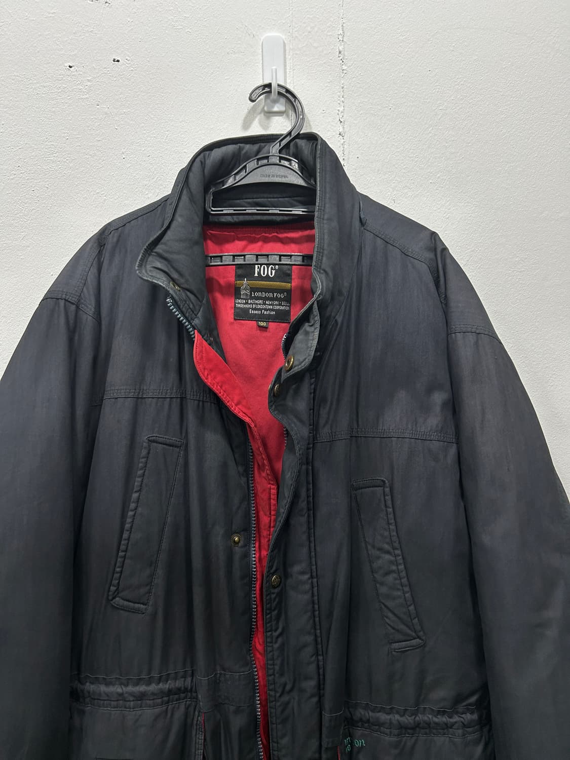 런던포그 FOG 안감 분리 야상 점퍼 100 상품이미지3