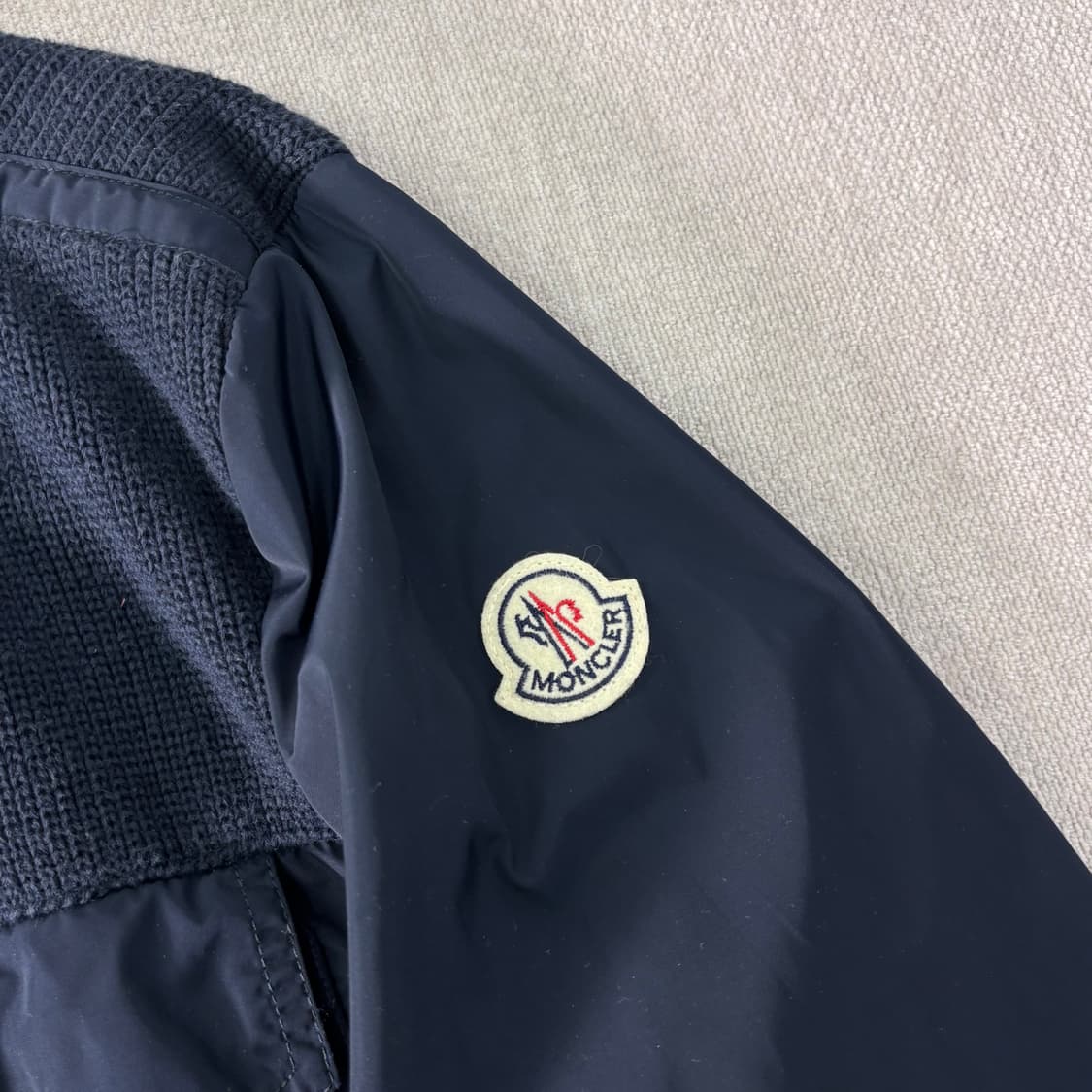 100 몽클레어 골덴 믹스 바람막이 자켓 상품이미지5