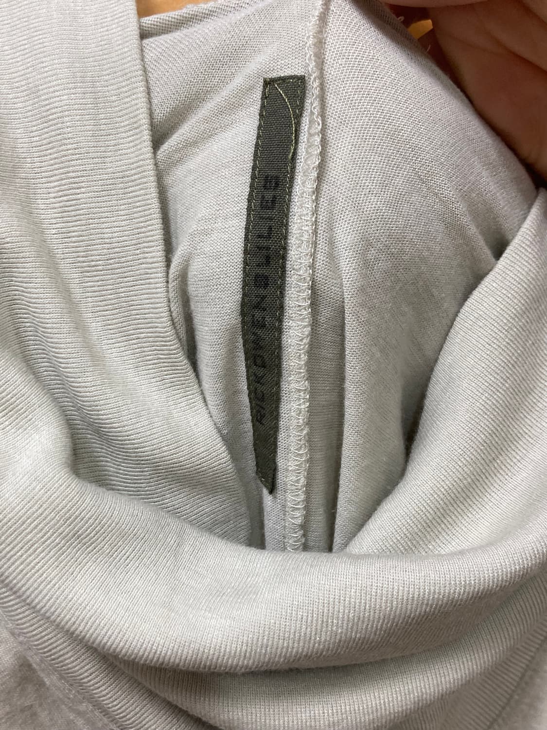 릭오웬스 드레이프 넥 롱 슬리브 상품이미지5