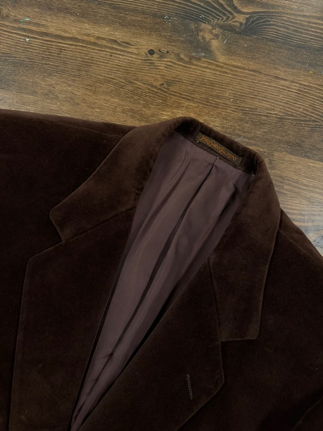 이브생로랑 벨루어 자켓 100 상품이미지7