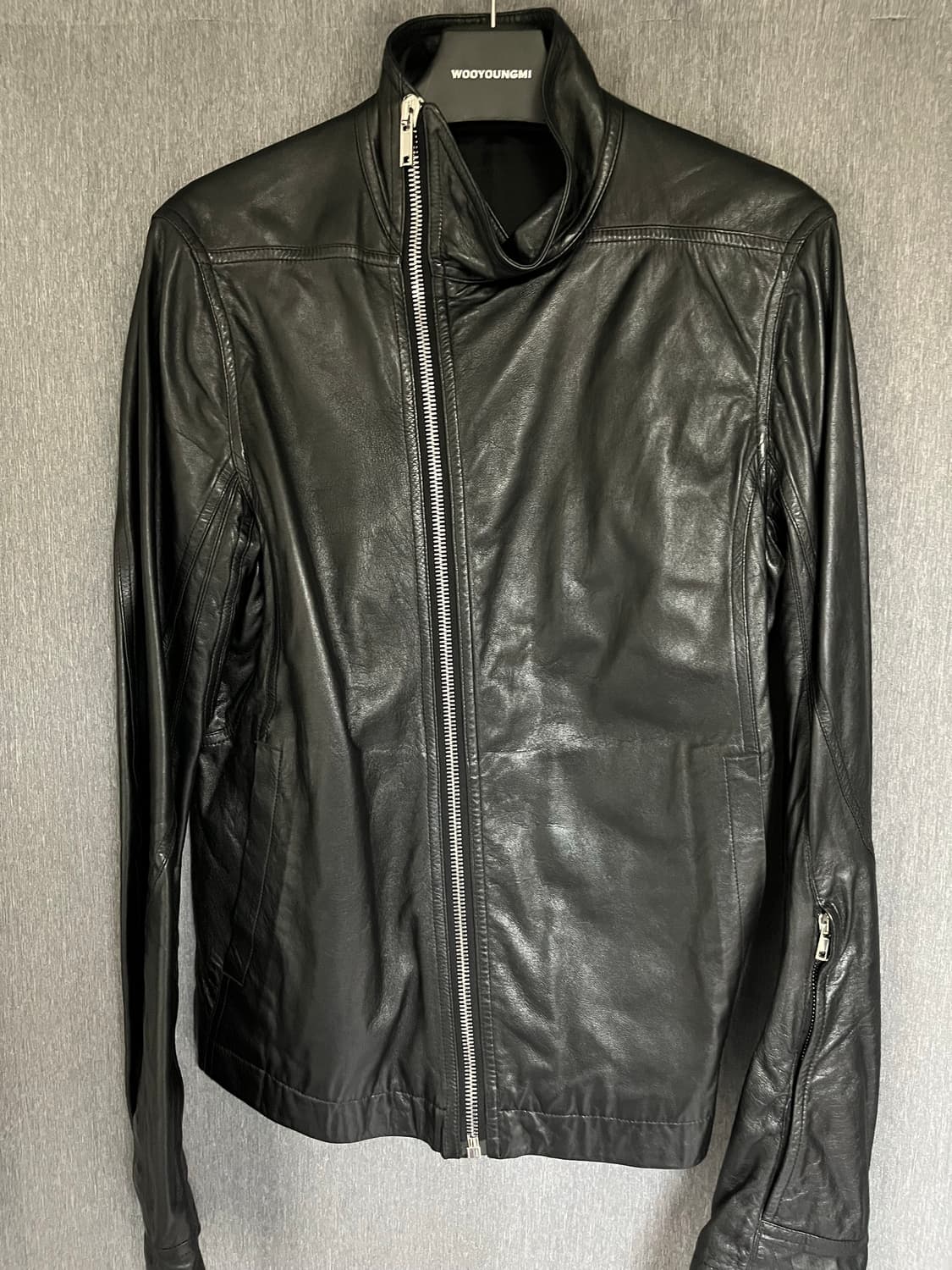 릭오웬스 몰리노 레더 자켓 양가죽 상품이미지5