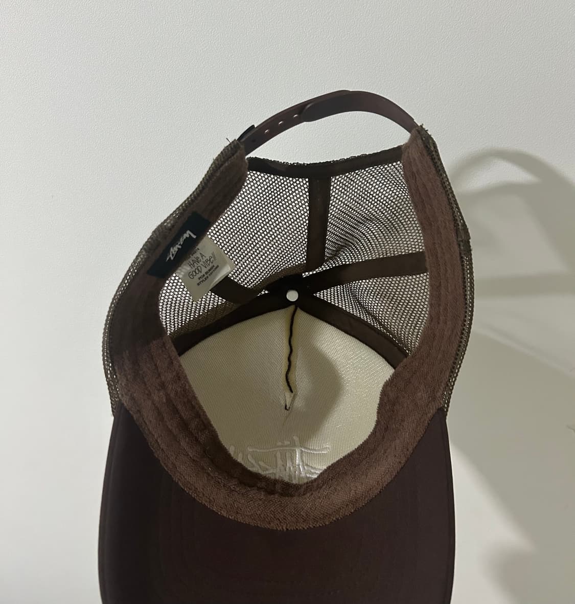 스투시 트러커 캡 브라운 상품이미지3