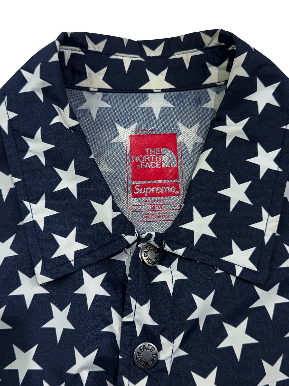 슈프림 x 노스페이스 패커블 코치 자켓 네이비 상품이미지4