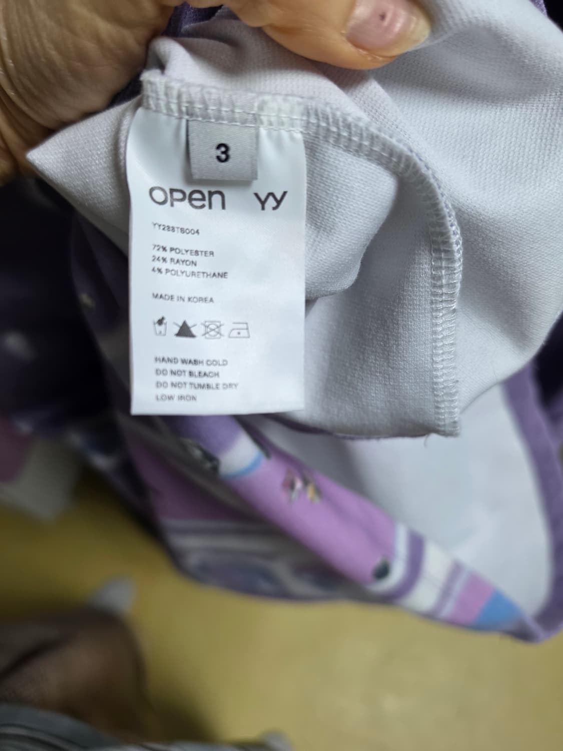 오픈와이와이 오버핏티 상품이미지2