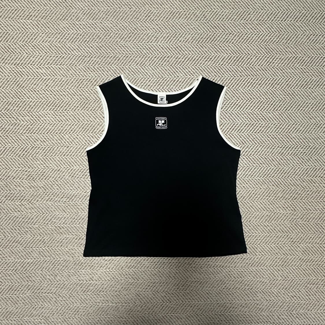 COURREGES japan made sleeveless shirt 상품이미지1
