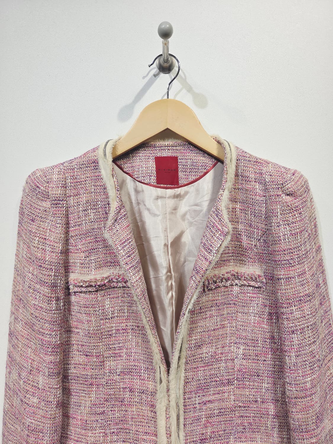 MINIMUM REFLEX 미니멈 리플렉스 프린지 트위드 자켓 상품이미지3