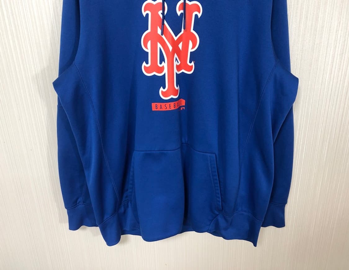 MLB 나이키 뉴욕메츠 플리스 풀오버후디 XL(해외) 상품이미지3