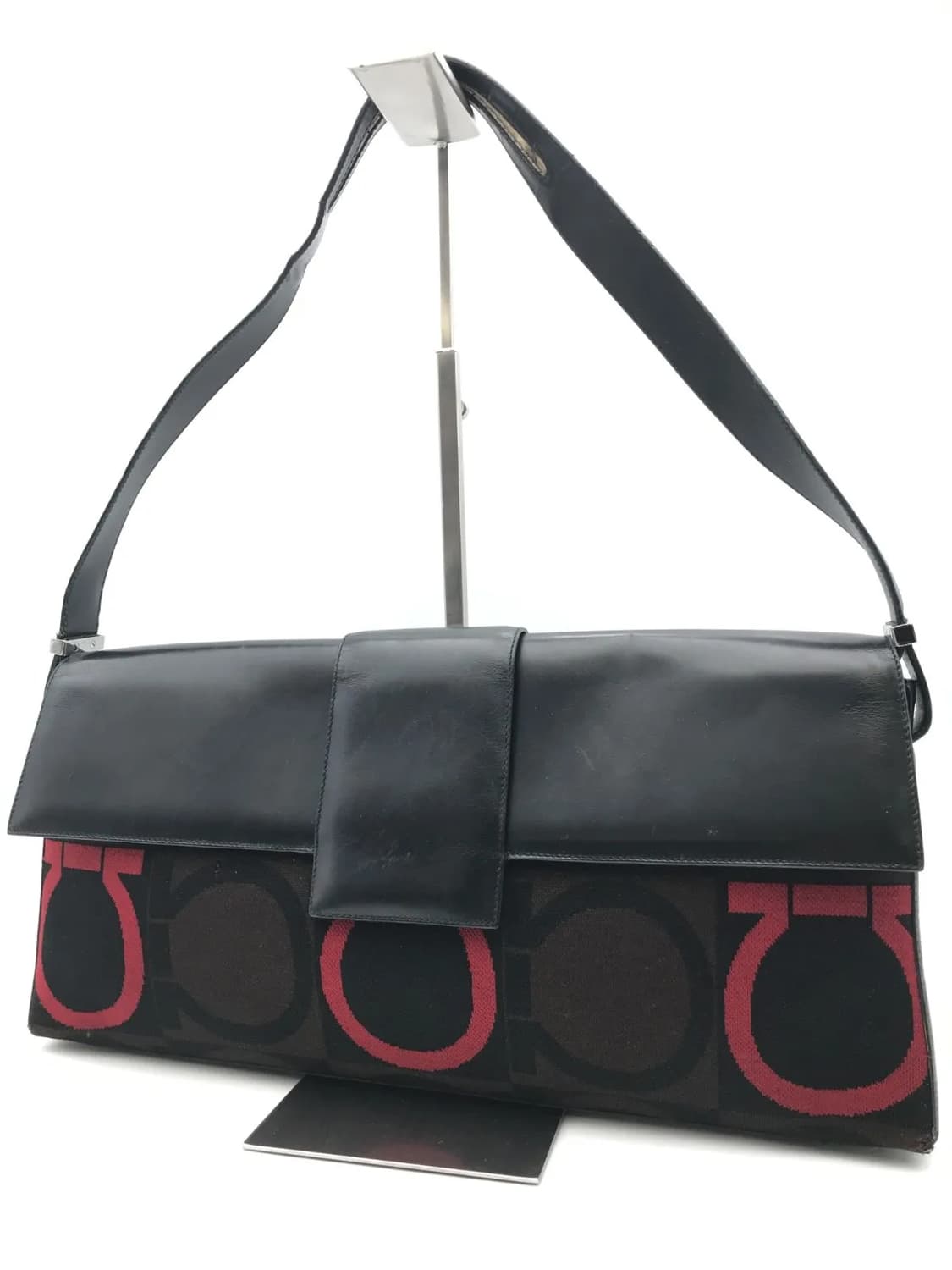 살바토레 페라가모 간치니 캔버스 숄더백 상품이미지1