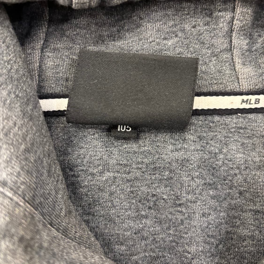 MLB LA다저스 빅로고 그레이 후드집업 상품이미지3