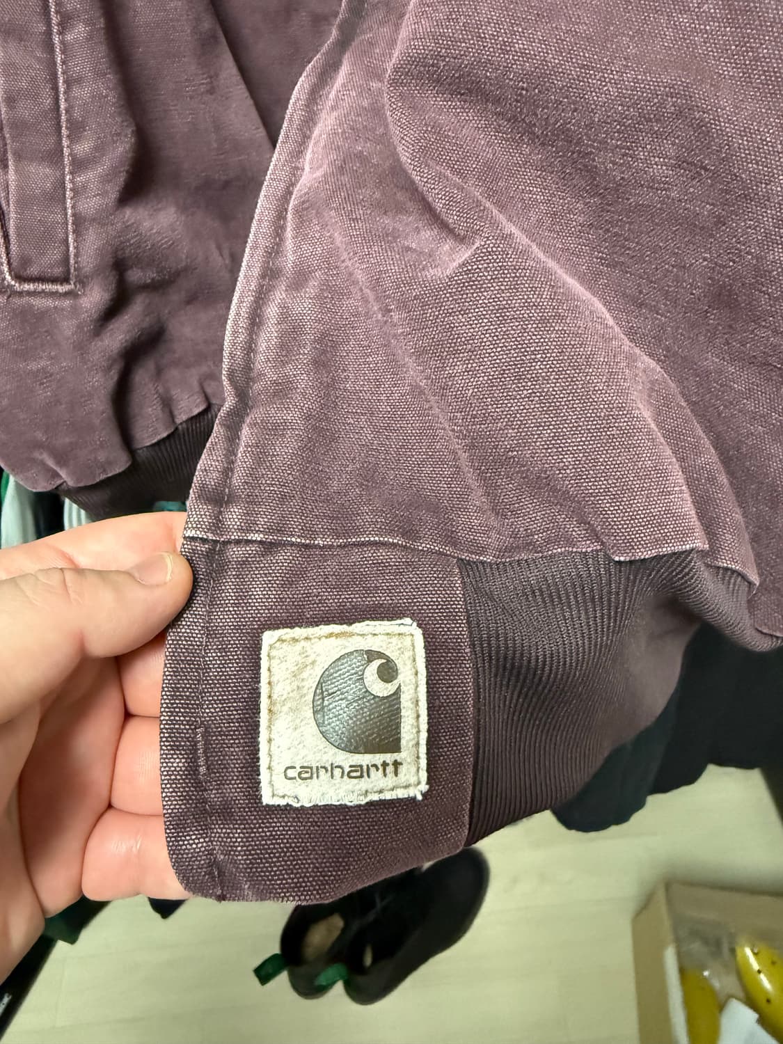 90s 칼하트 산타페14 BRG 버건디 극상품 상품이미지8