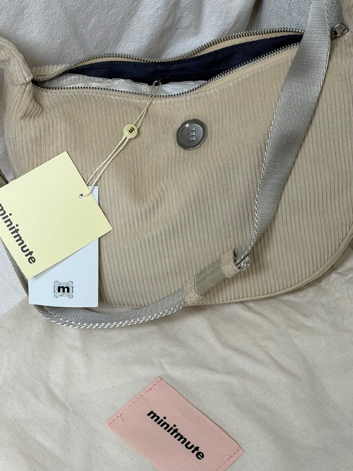 미닛뮤트 클로웨이스트 코듀로이 라떼  상품이미지1