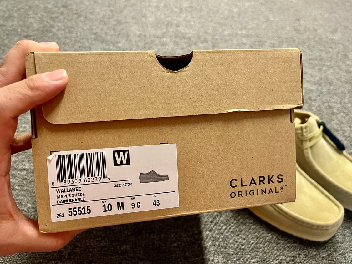 [275] 클락스 왈라비 메이플 스웨이드 새제품 상품이미지8