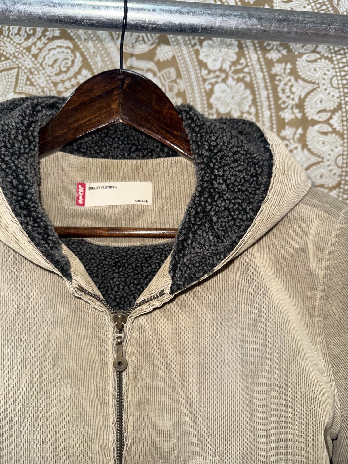 리바이스 골덴 코듀로이 기모 후드집업  상품이미지4