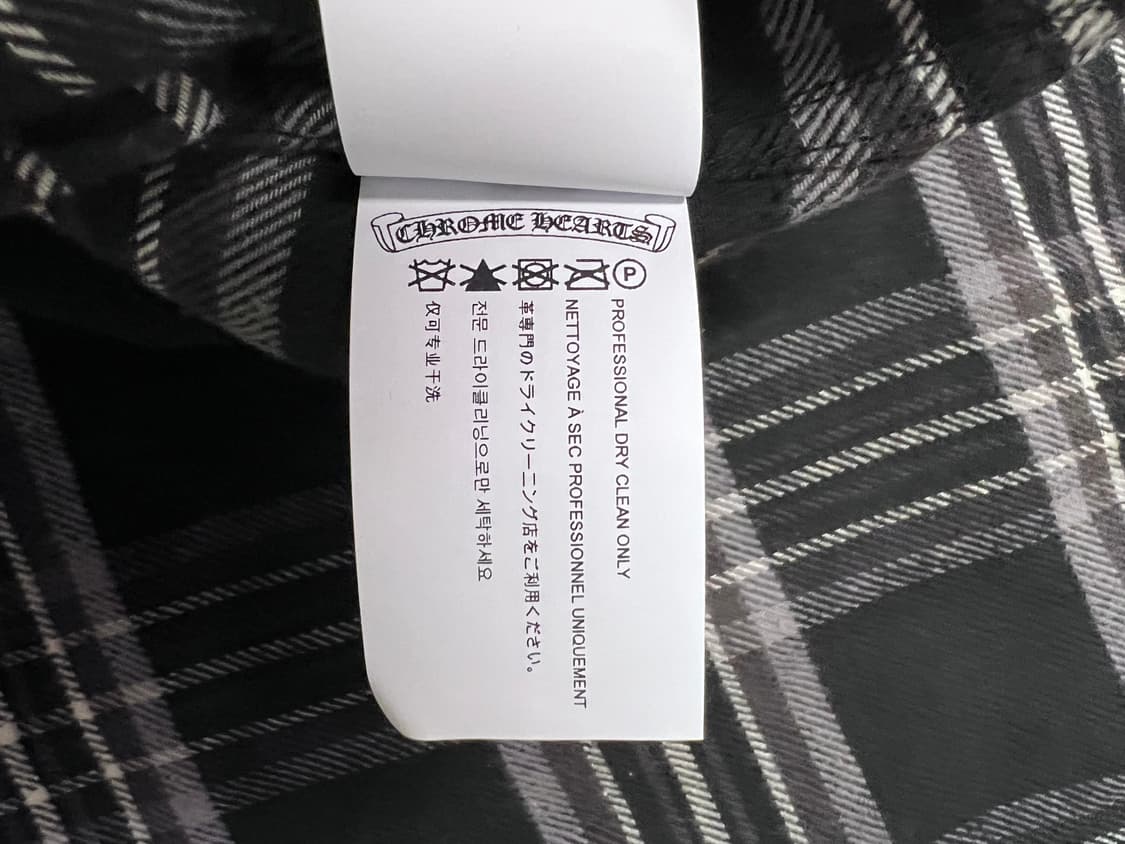 [S] 크롬하츠 플란넬 쇼츠 Chrome hearts shorts 상품이미지5