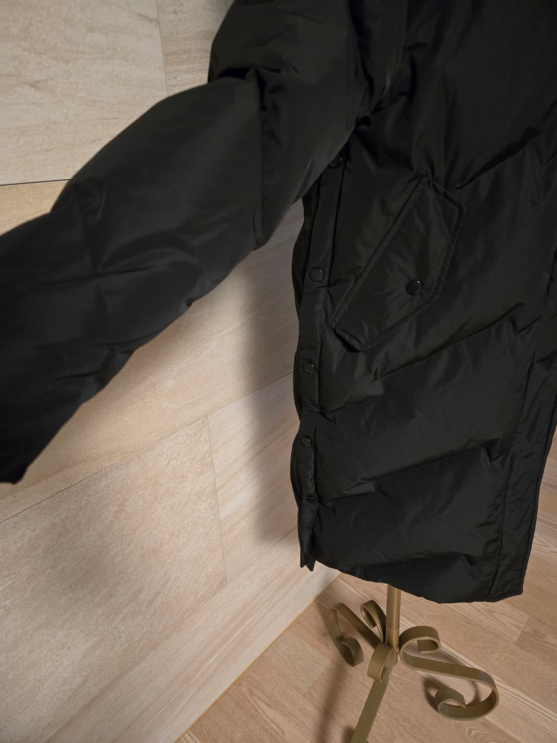 [55] 에고이스트 폭스퍼 덕다운 롱패딩 상품이미지6