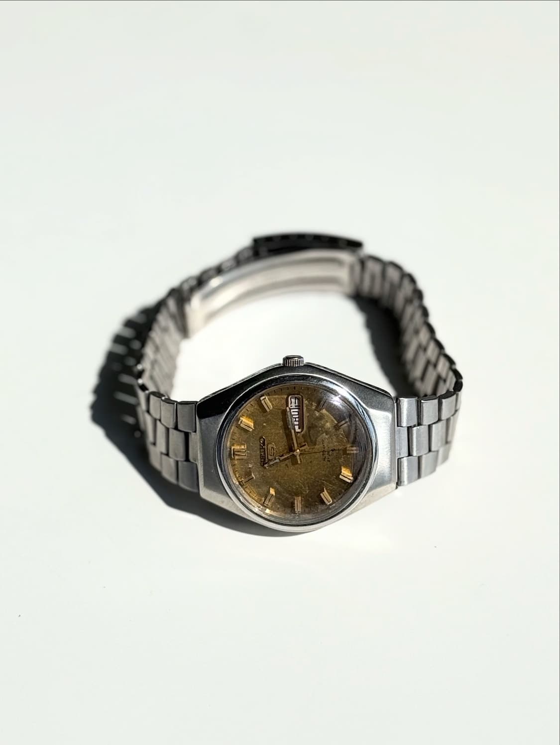 70s Seiko5 Automatic Vintage Metal Watch 상품이미지3