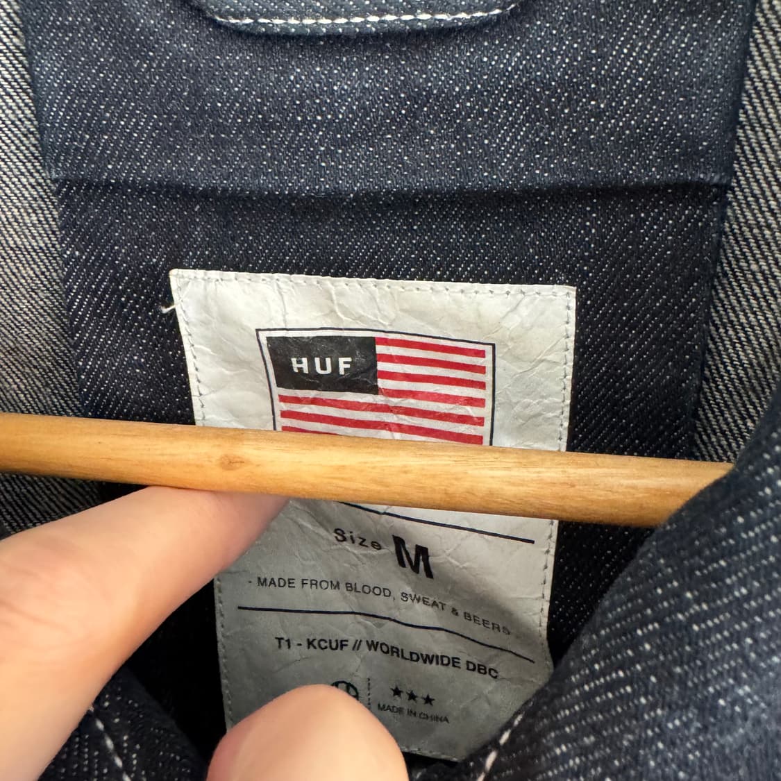 허프 초어 데님 자켓 상품이미지9
