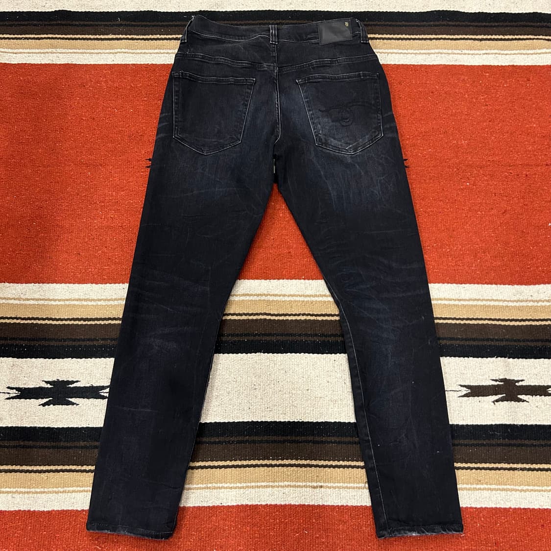 R13 블랙 데님팬츠 상품이미지2