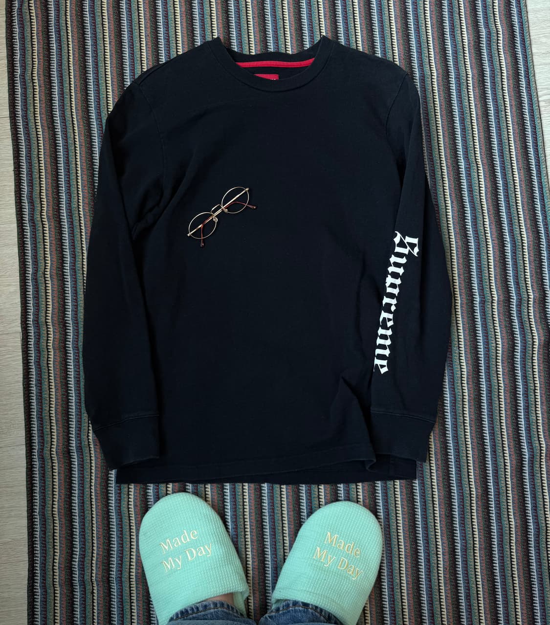 슈프림 올드 잉글리쉬 롱슬리브 상품이미지2