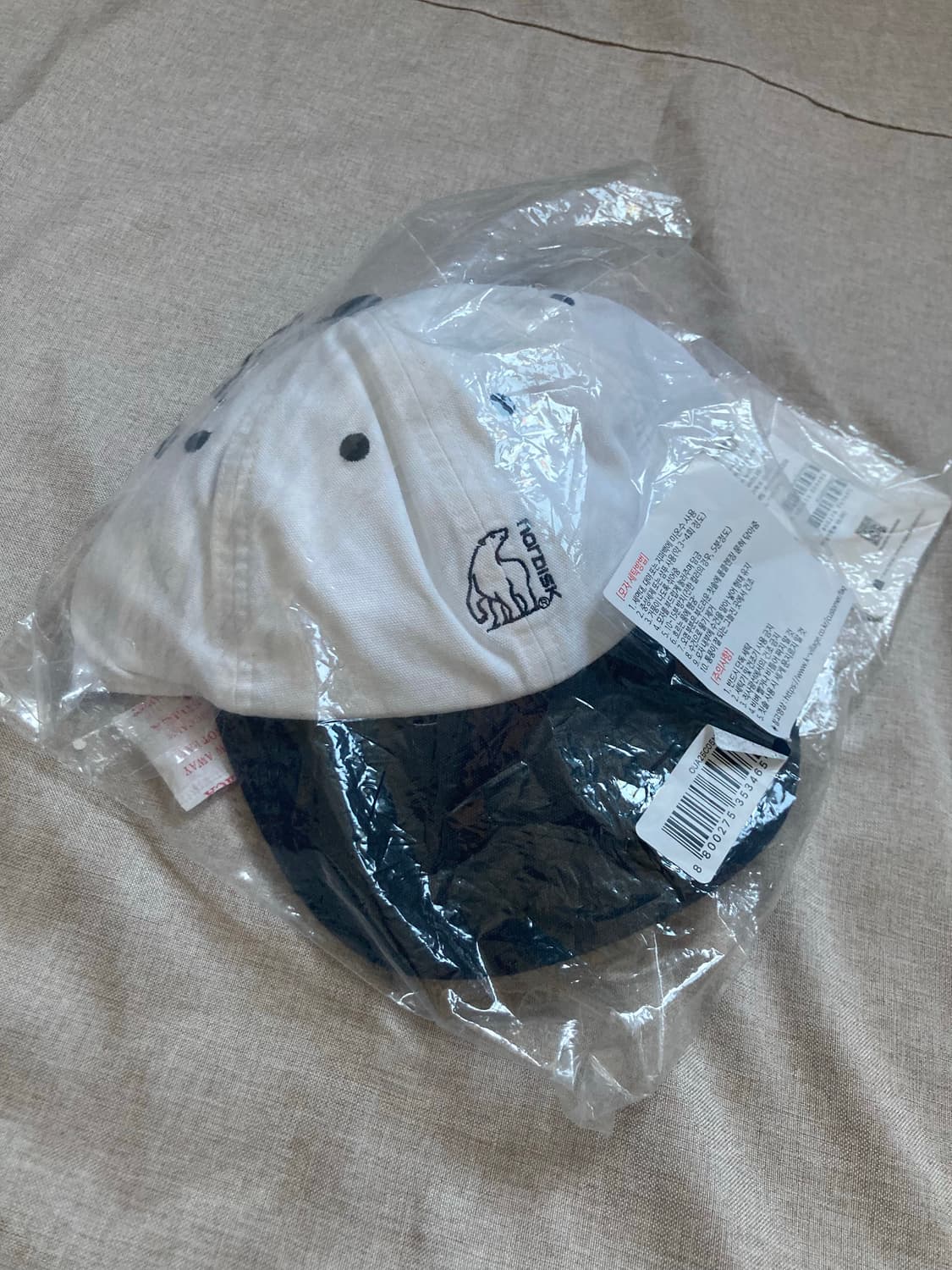 노르디스크 폴라베어 배색 볼캡 상품이미지7