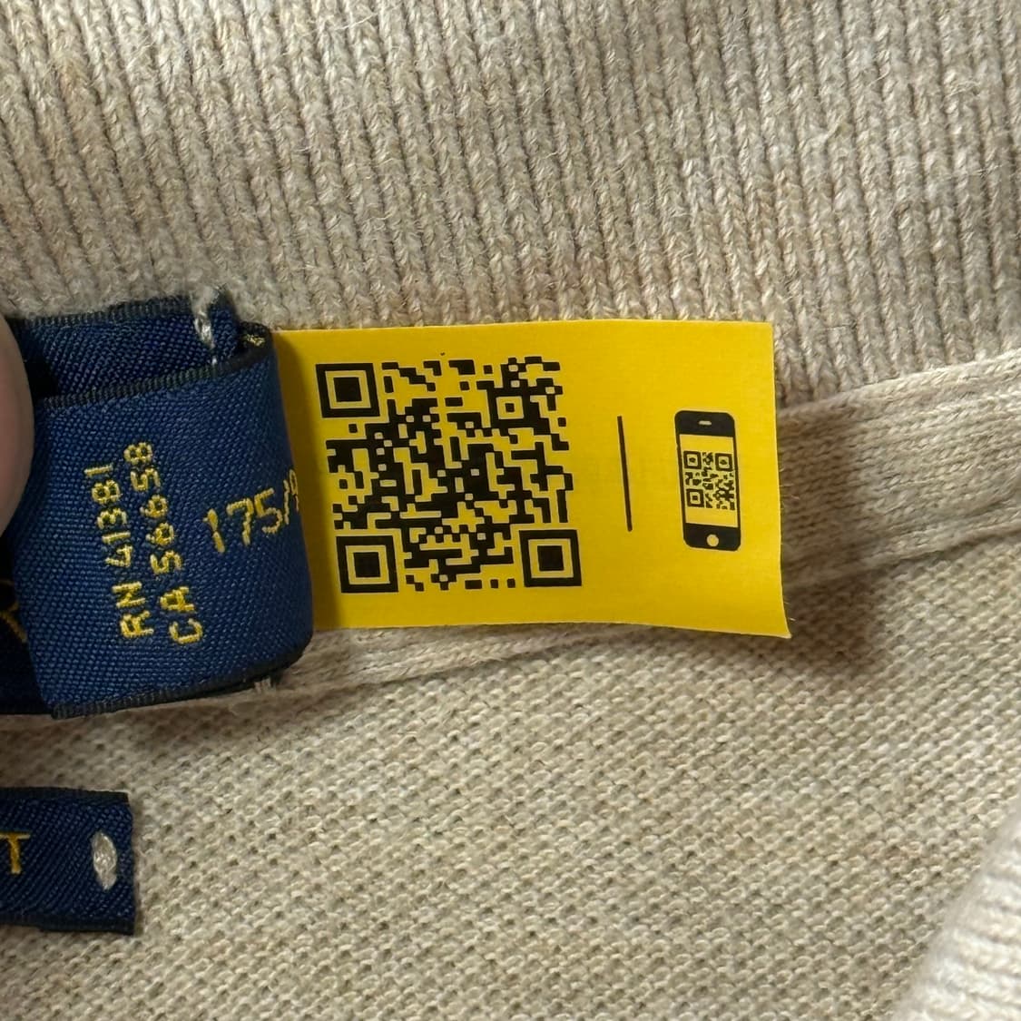 [정품 QR] 폴로 랄프로렌 반팔 카라티 M 상품이미지7