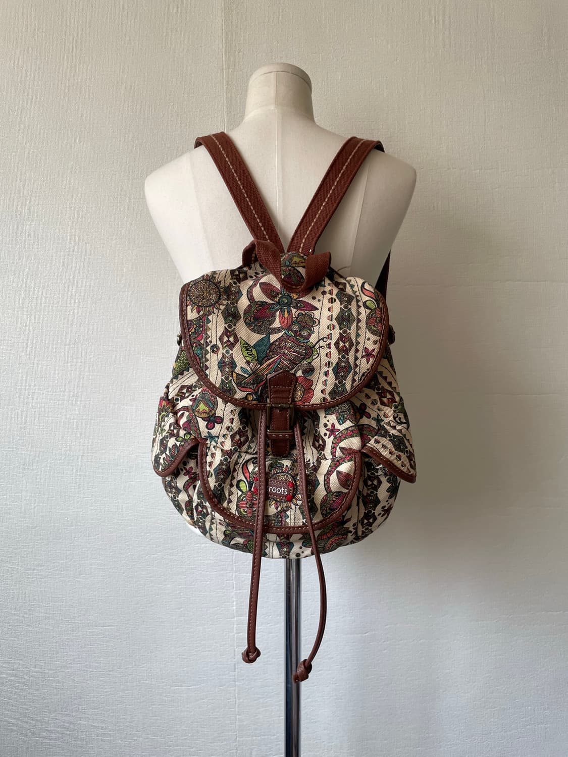 Sakroots Oriental Cloth Leather Backpack 상품이미지1