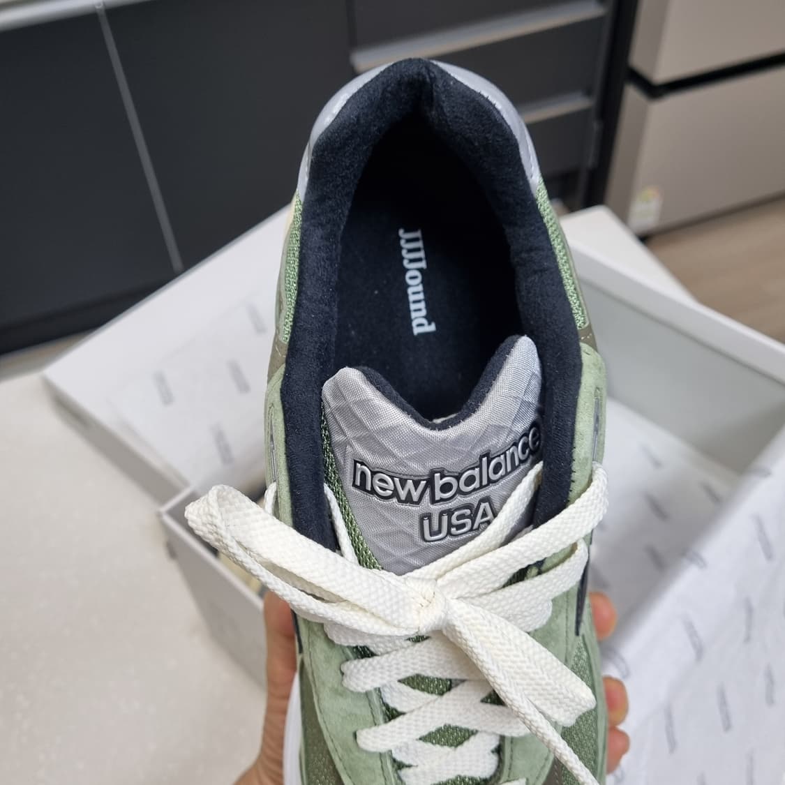 뉴발란스 990v3 올리브 자운드 [290] 상품이미지4