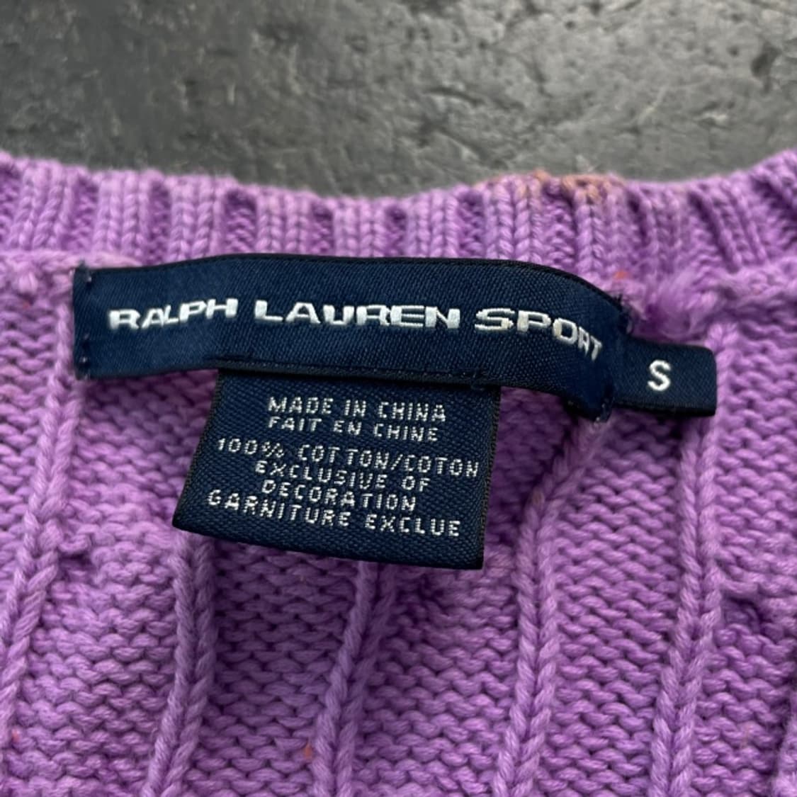 90 폴로 꽈배기 니트  상품이미지3