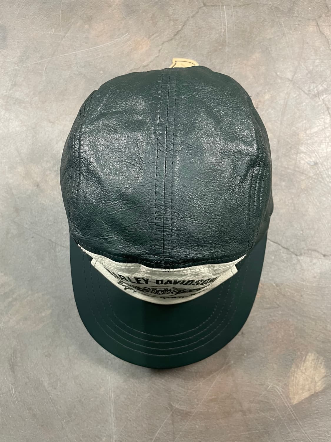할리데이비슨 데드스탁 카우레더 캠프 캡 상품이미지2