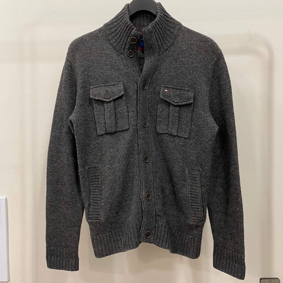 타미힐피거 램스울 아메리칸 캐쥬얼 가디건 상품이미지1