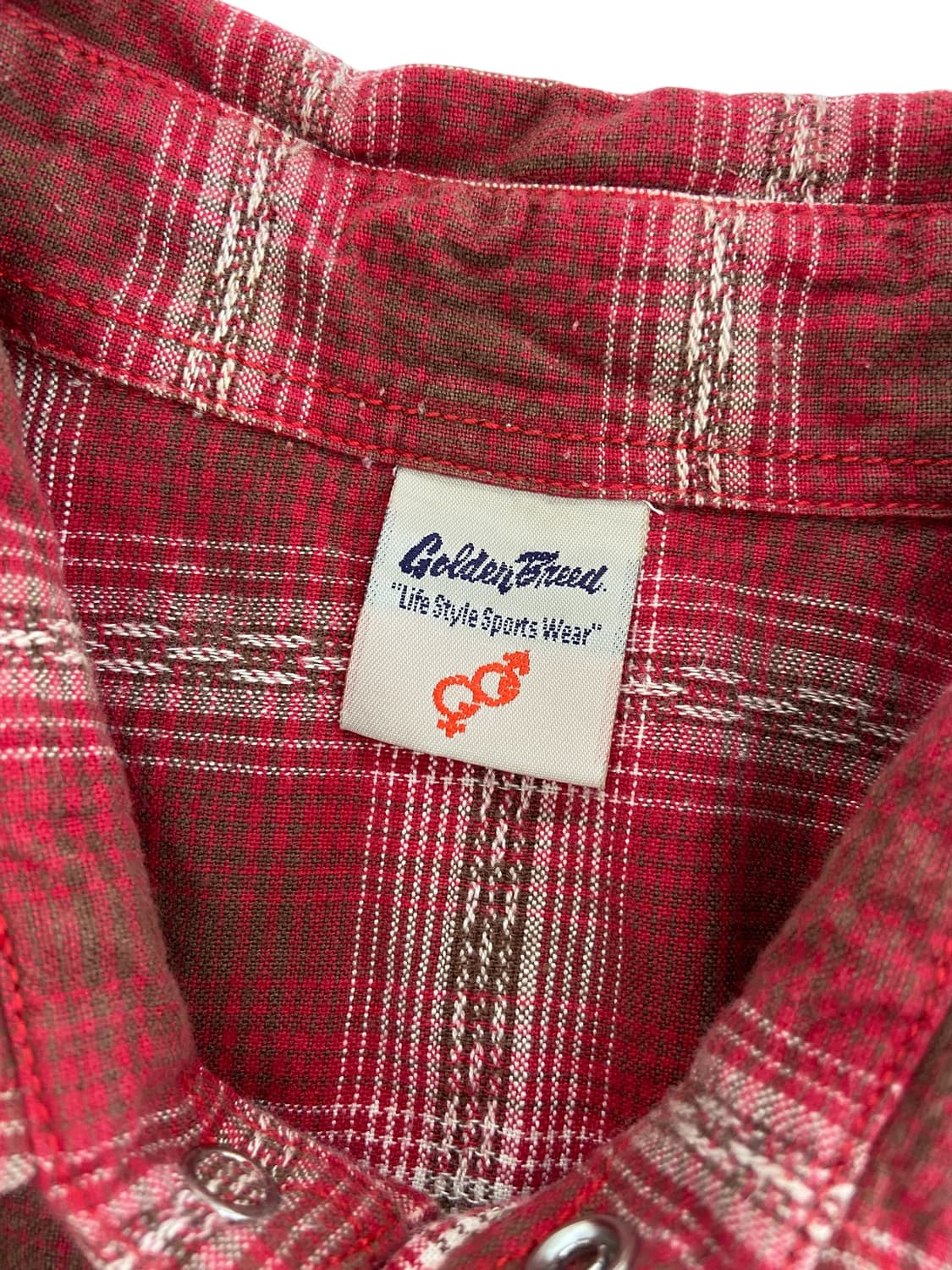 Golden Breed 체크 웨스턴 셔츠 상품이미지8