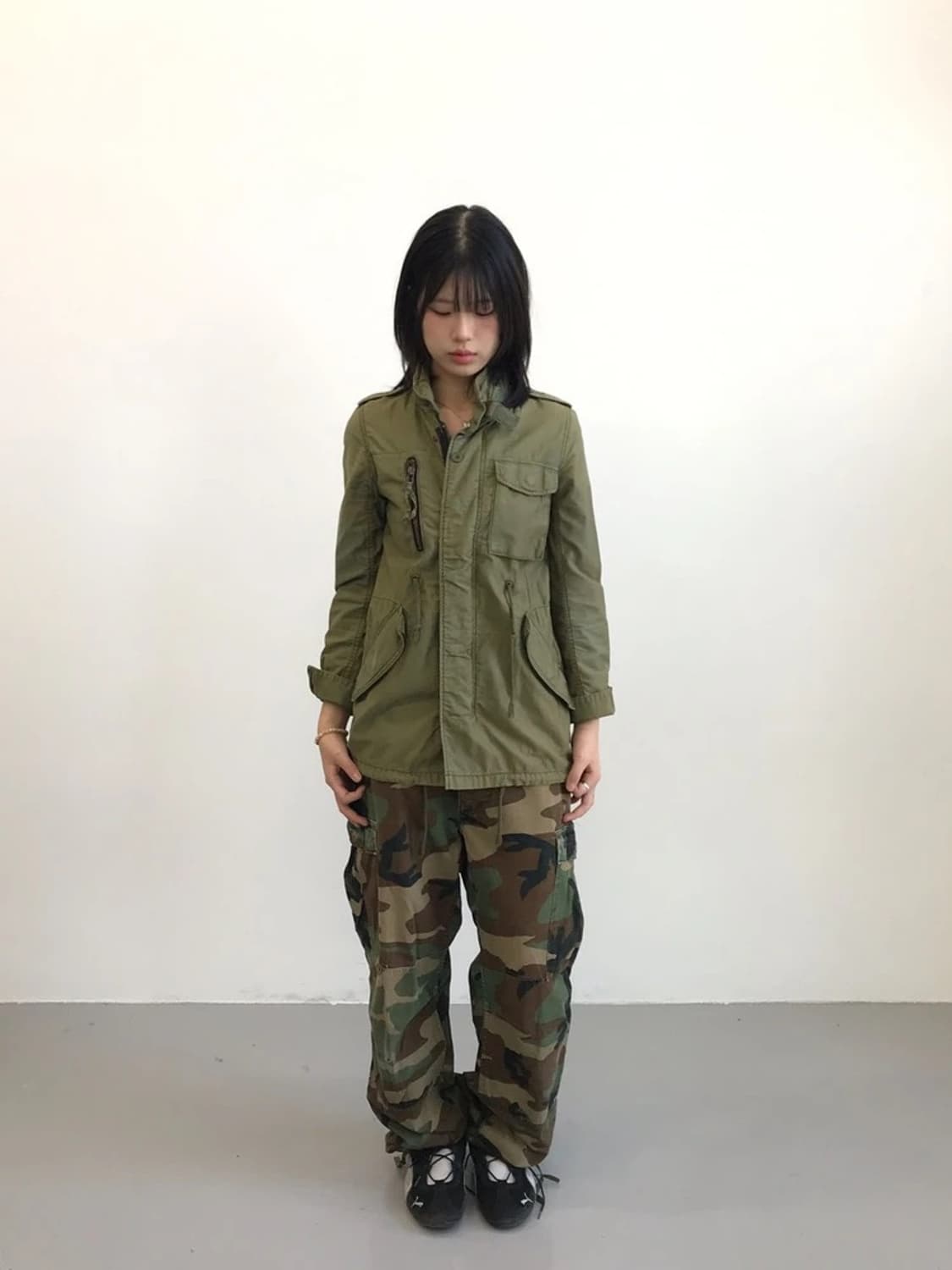 US Army Woodland BDU Cargo Pants 상품이미지3