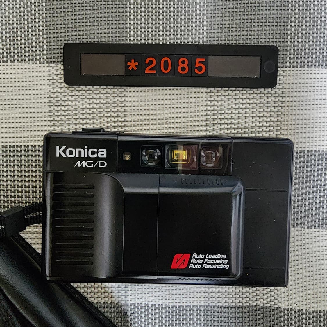 코니카 MG-D 데이터백 필름카메라 파우치포함 상품이미지1