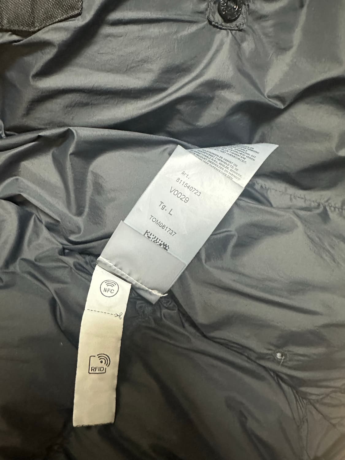 [L] 스톤아일랜드 40723 크링클랩스 후드 패딩 상품이미지4