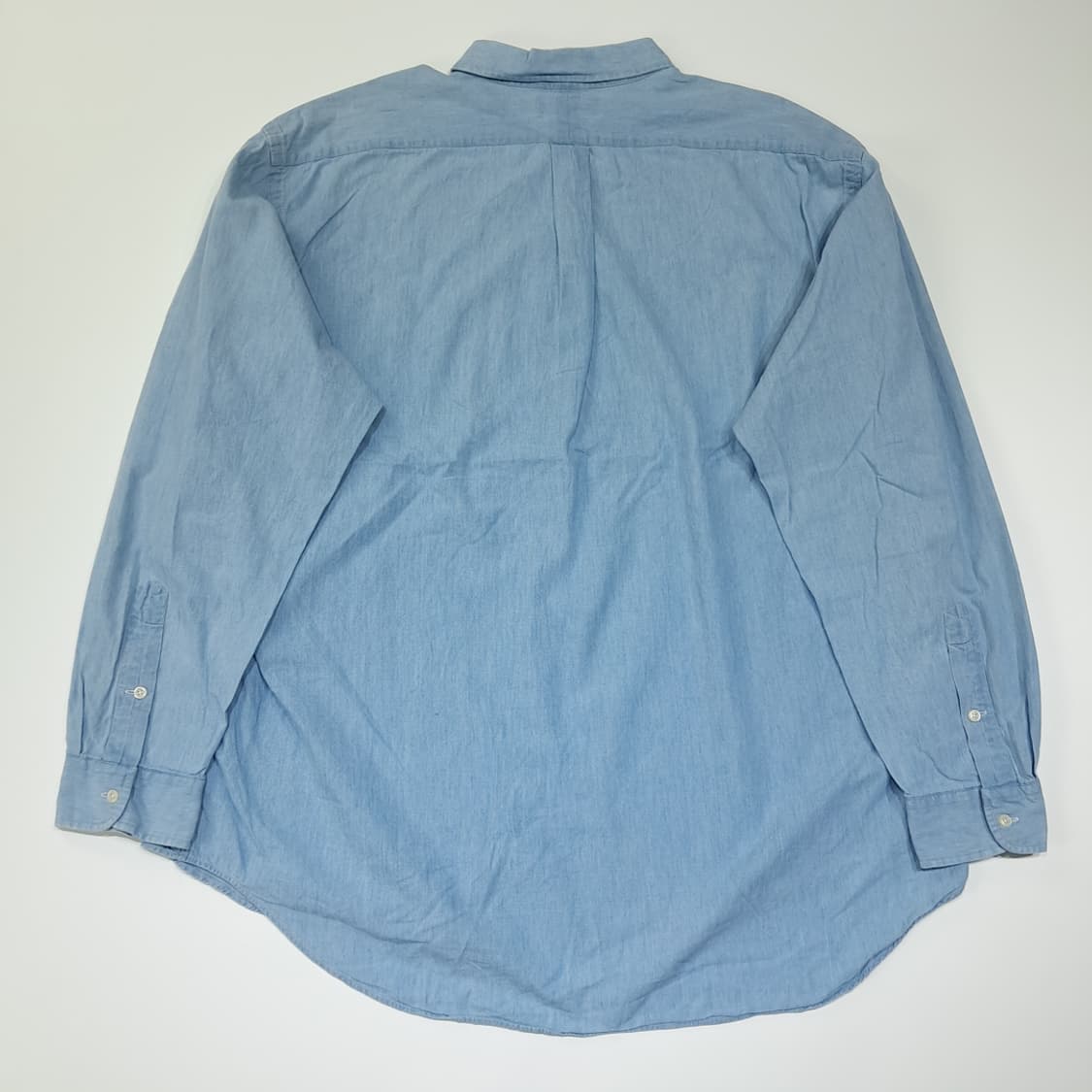 CL293 XL 폴로 90s 샴브레이 멀티포니 셔츠 남방 상품이미지6