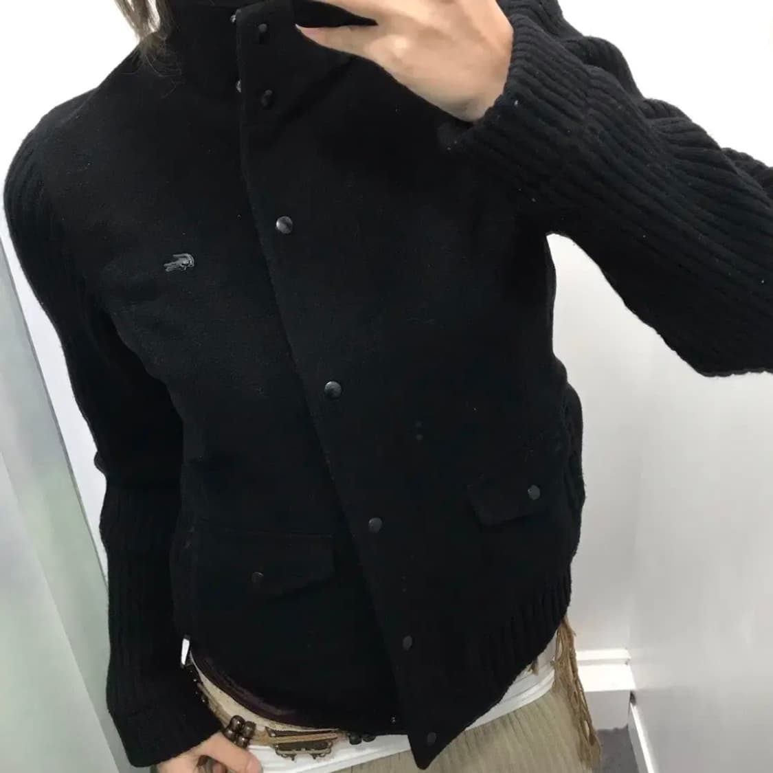 라코스테 니트 모자켓 상품이미지1