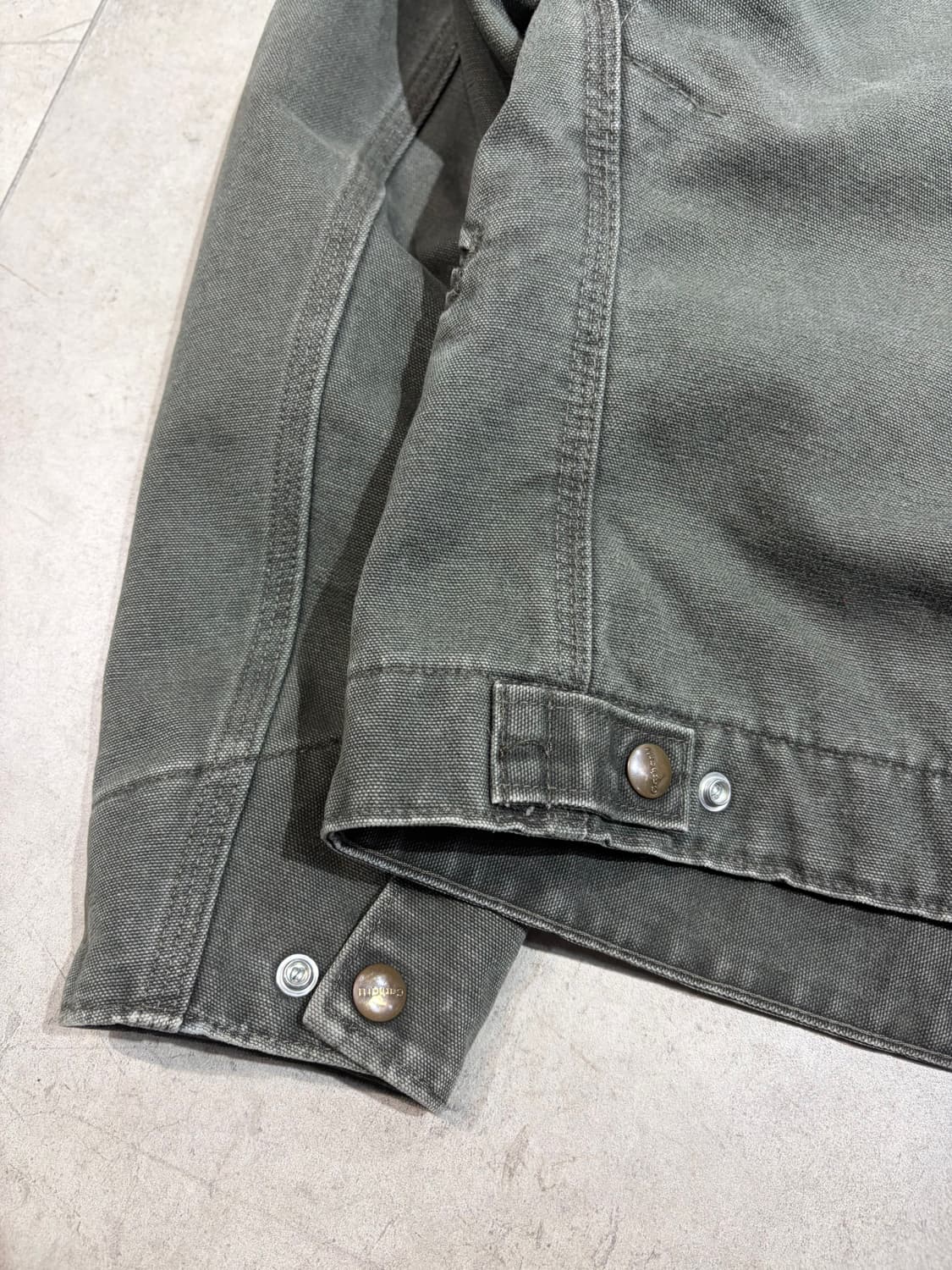 칼하트 디트로이트 j97mos 모스그린 자켓 상품이미지10