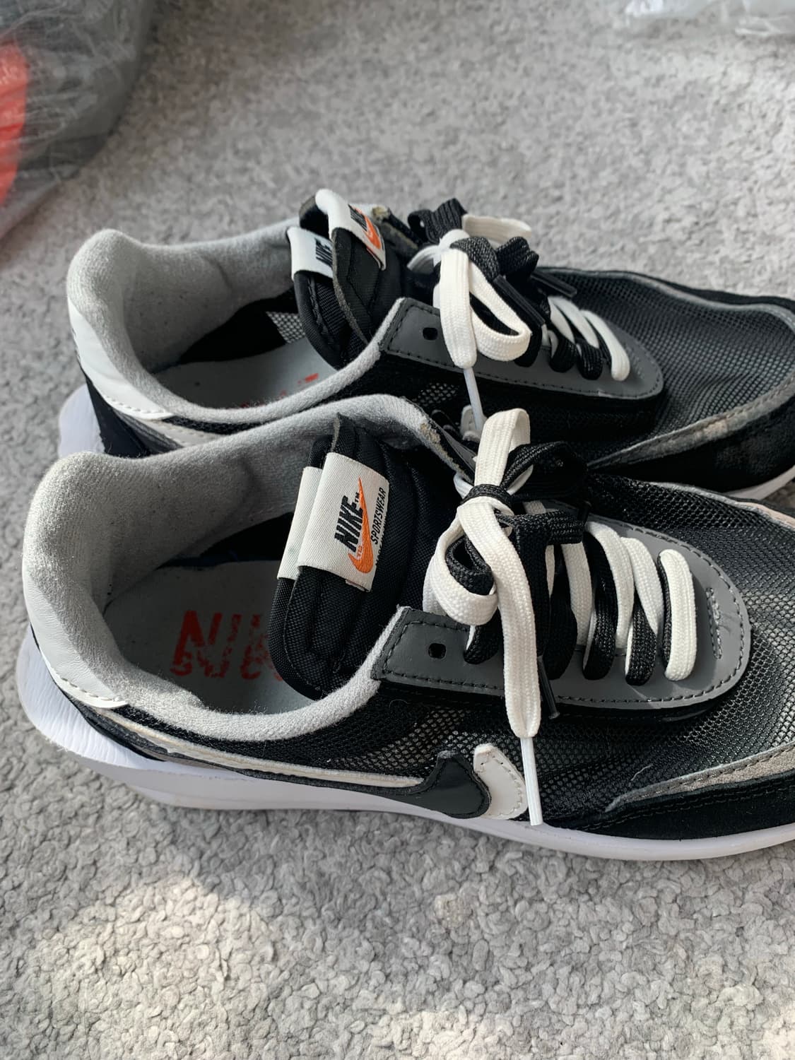 나이키 x 사카이(Nike x Sacai) LD와플 블랙 265 상품이미지4