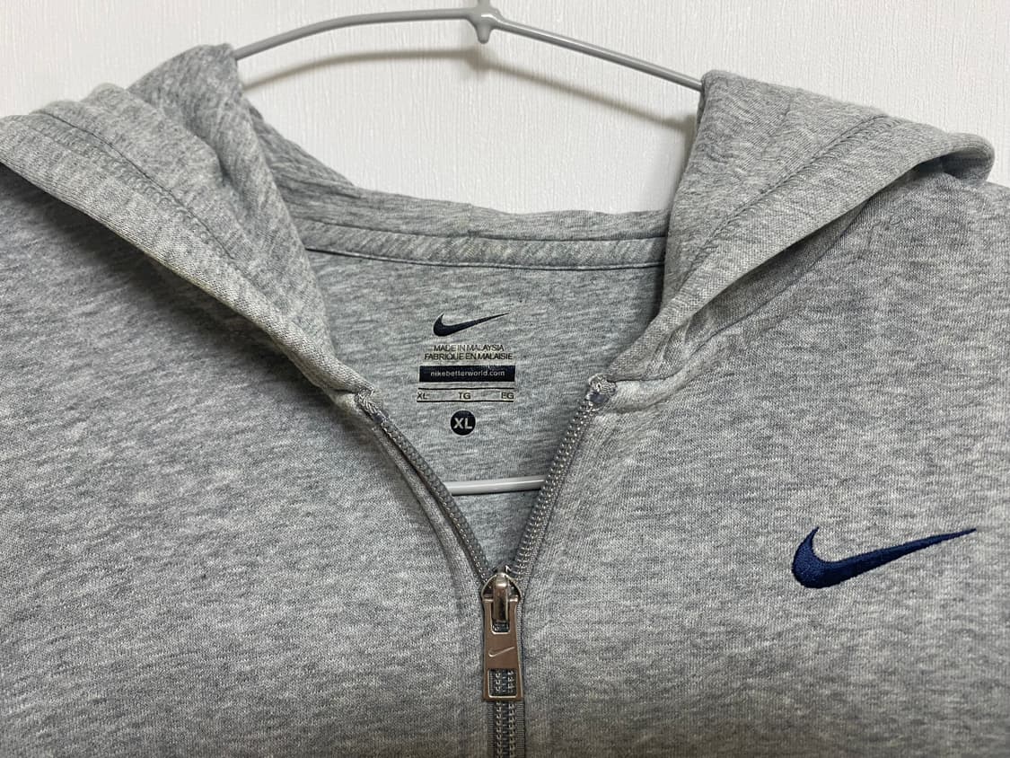 나이키 후드집업 그레이 XL 상품이미지3