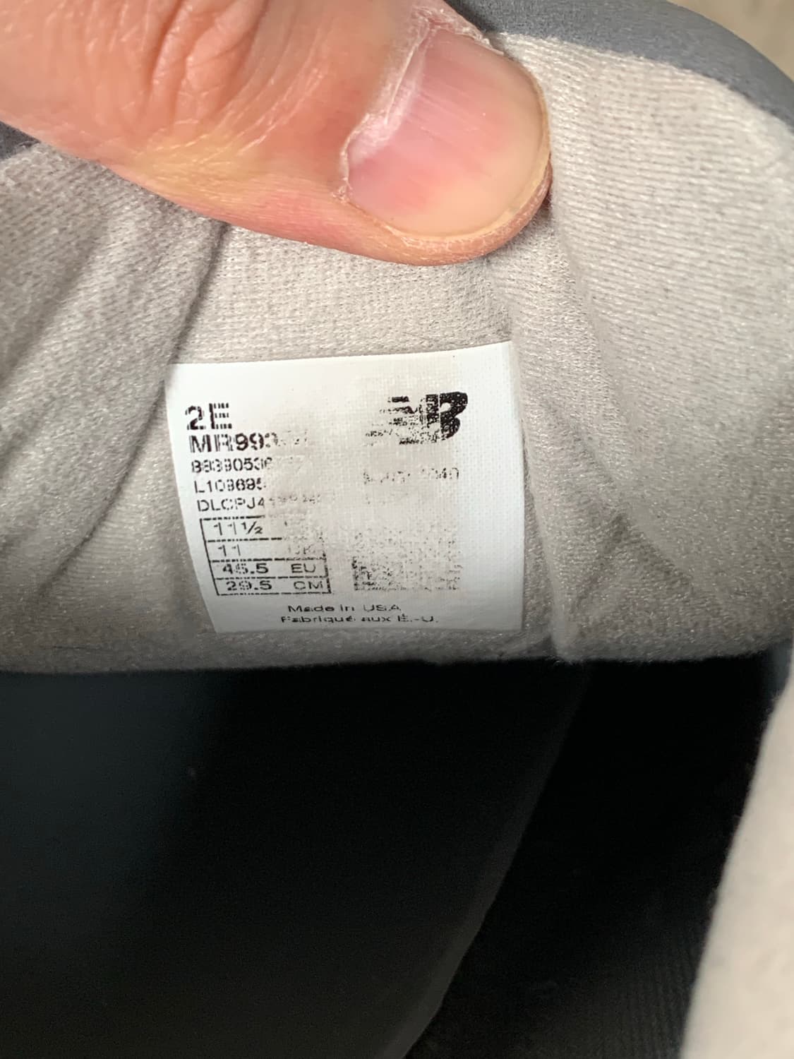 295) 뉴발란스 993 그레이 상품이미지4