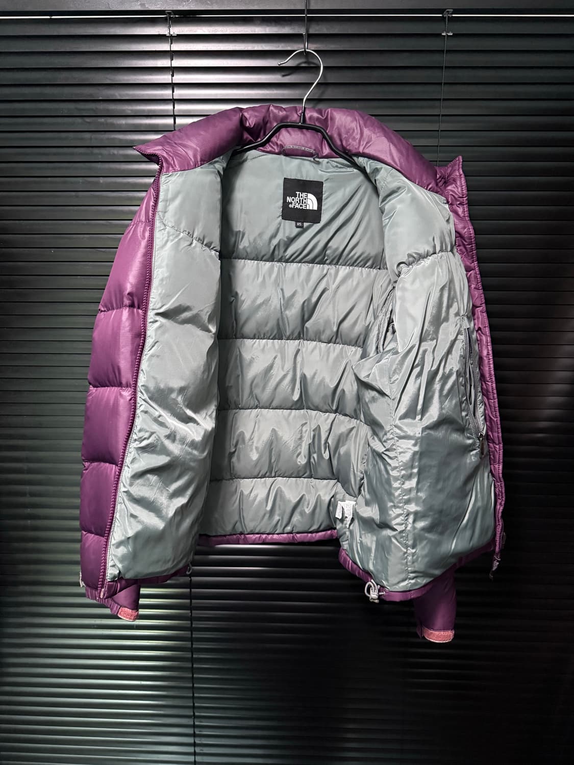 노스페이스 눕시 700 패딩 보라색 퍼플 85 정품 빈티지 등산 방한 상품이미지6