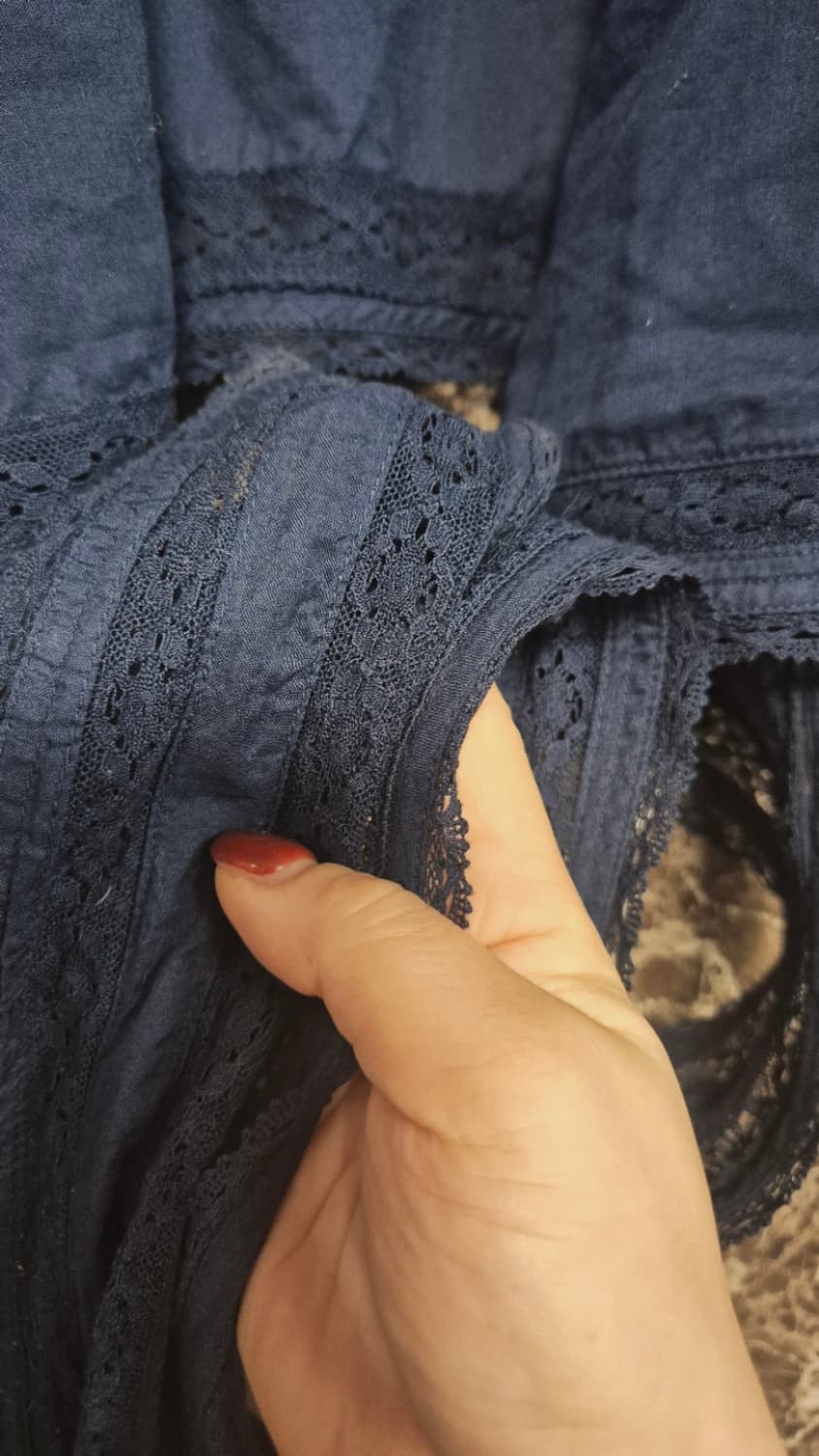 랄프로렌 레이스 랩셔츠 블라우스  상품이미지7