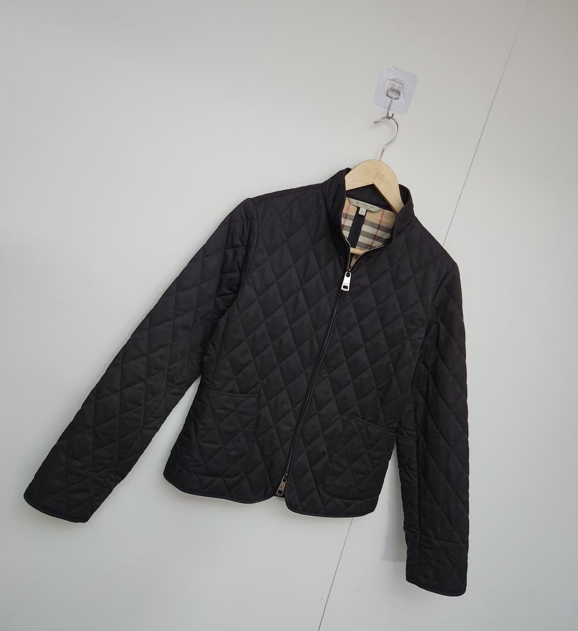 버버리 90 55 퀄팅자켓 누빔자켓 상품이미지4
